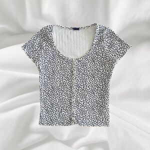 Floral Print Women's Top